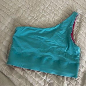 One Shoulder Sports Bra